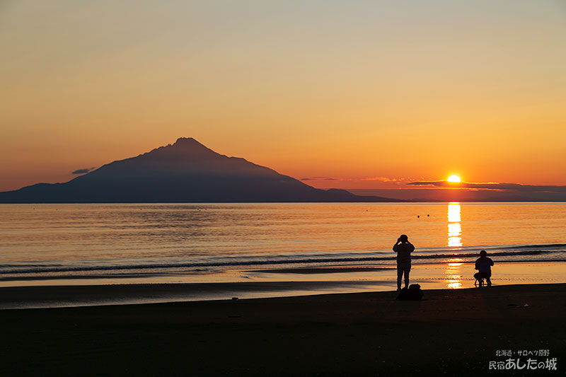 7月14日の夕日02