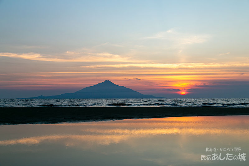 7月15日の夕日01