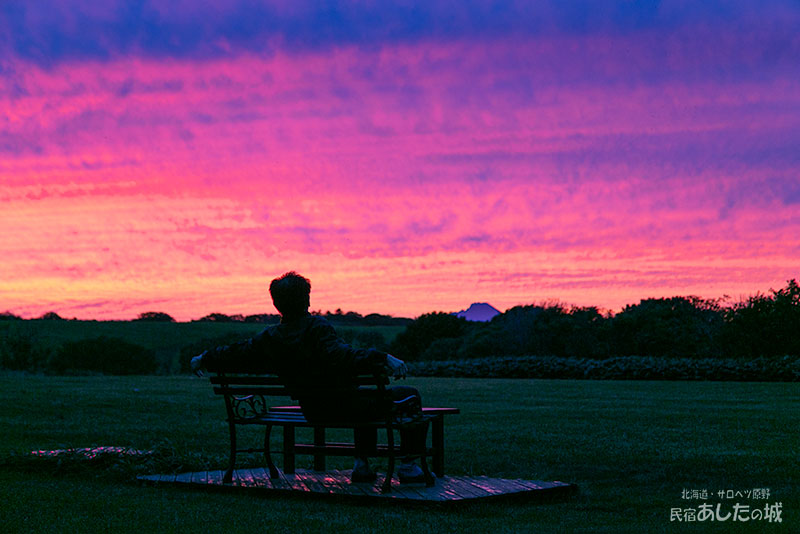 おまけの夕焼け