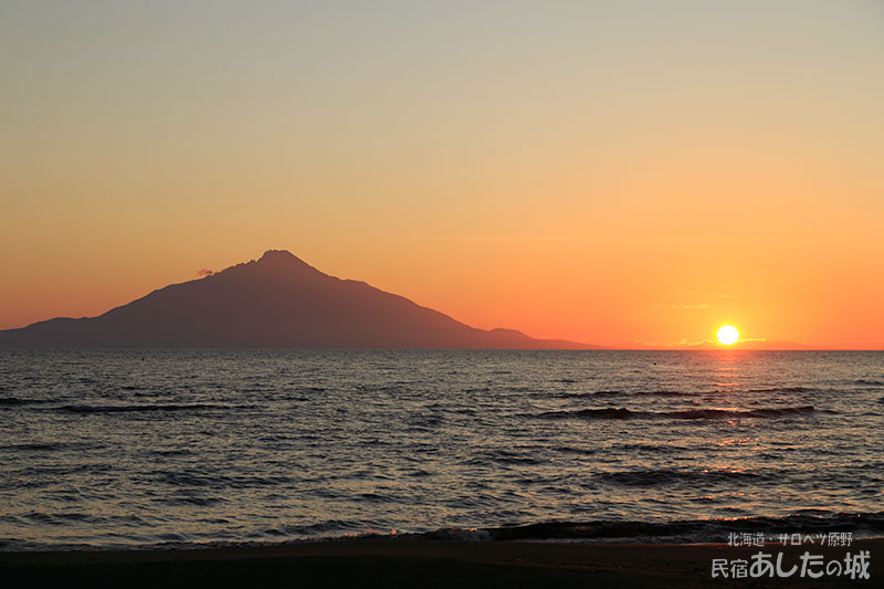 7月11日の夕日