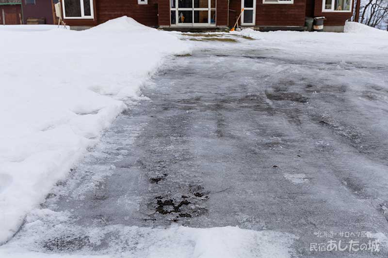 つるつるテカテカです