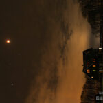 ３月３日の皆既月食と民宿あしたの城