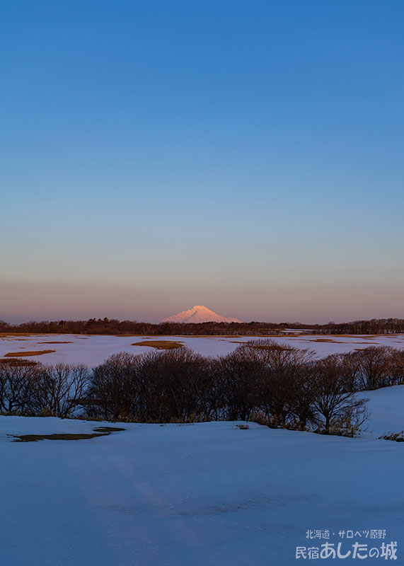 ３月１８日　モルゲンロートと利尻その２