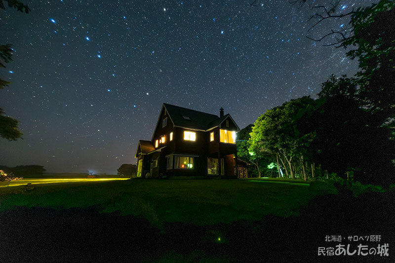 あしたの城と星空とホタル01