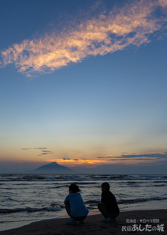 8月5日の夕日その2