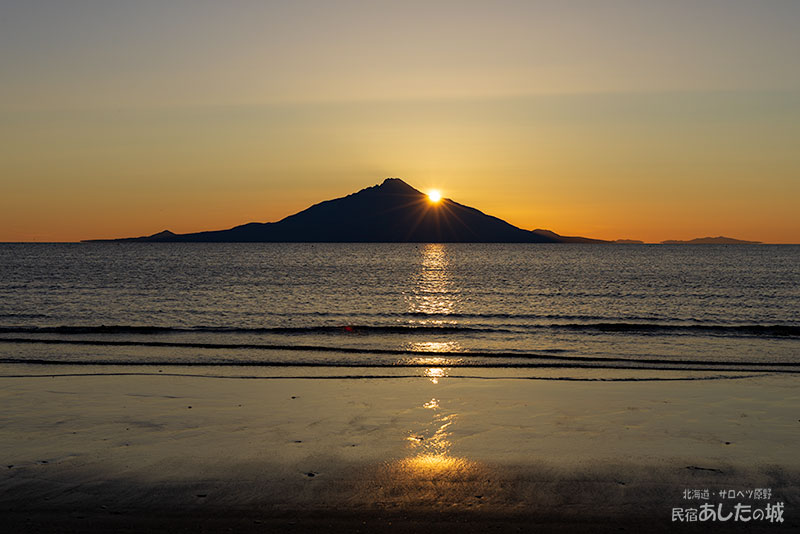 8月10日の夕日その１