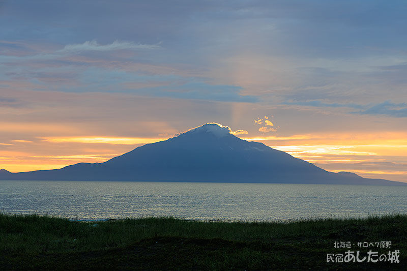 8月1５日の夕日
