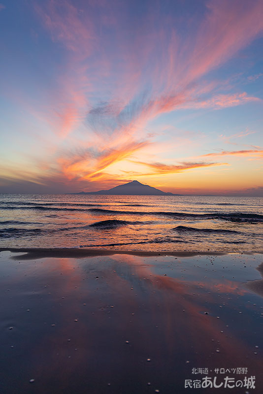 8月29日の夕日