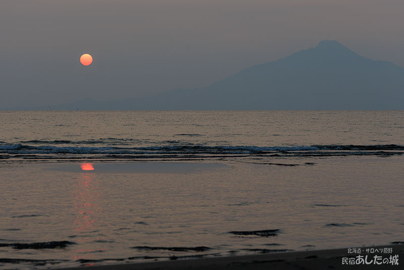 ９月４日の夕日